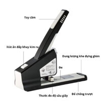 Dập ghim đại trợ lực Kw-TriO 050LX - Dập 240 tờ "chính hãng"