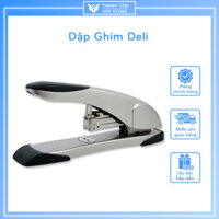 Dập Ghim Deli - Ghim Bấm Giấy Loại To  Đạn Ghim 23/10- 60 Trang/ 0391 Vỏ Nhựa ABS Cao Cấp Màu Đen ,Trắng