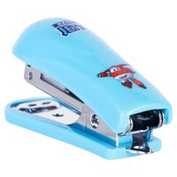 Dập ghim mini 10 Deli Superwings bao gồm hộp ghim Xanh - Hồng - Vàng E0249 - Xanh