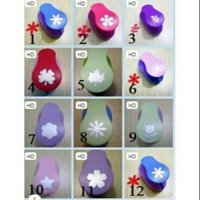 Dập hoa 5cm, dập hình , bấm giấy, punch