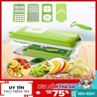 Dập hoa quả Gia dung nha bepBộ dụng cụ 10 món cắt tỉa bổ gọt rau củ quả đa năng Nicer Dicer Plus cắt gọt cực kì tiện dụng sản phẩm bán chạy Bh uy tín 1