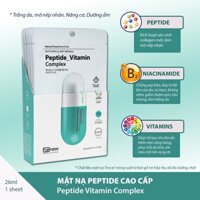 Đắp mặt nạ cao cấp BENEW Peptide Vitamin Complex 26ml ( Hộp 10 miếng )