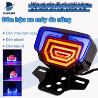 DAPANG Đèn hậu độ cho xe máy CG125, đèn pha, đèn báo rẽ, đèn nháy cho xe điện