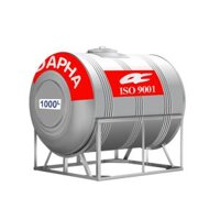 Dapha – Bồn nước inox 1000L ngang- Alpha
