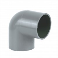 Dapha – Nối góc 90°, ống nhựa uPVC ISO