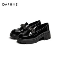 Daphne Loafers Giày Nữ Đế Dày Phong Cách Anh Quốc Giày Da Nhỏ