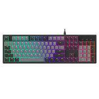 DAREU EK104 Grey- black – DareU DREAM Switch | PBT Double Shot | RGB Gaming Wireless Keyboard