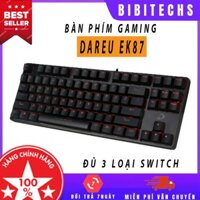 Dareu 🔥 FREESHIP 🔥 Bàn phím cơ gaming - Dareu EK87 - Bàn Phím Gaming TKL - BiBiTechs