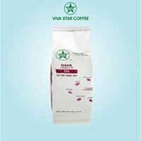 DARK 3 - Cà phê rang xay Truyền Thống Viva Star Coffee gói 500gr, 1000gr: 100% Arabica rang ĐẬM