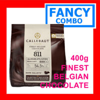 Dark Chocolate 811 Callebaut 400g - Thưởng Thức Vị Sô-cô-la Đậm Đà Tuyệt Hảo 🍫🌟 / Lindt, Ghirardelli