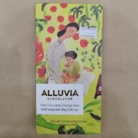 Dark Chocolate Orange Peel, Alluvia – 80gr