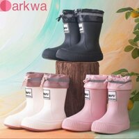 Darkwa Bắp chân Galoshes Xu hướng chống nước dành cho nữ