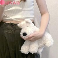 Darkwa Dachshund Túi Đeo Vai Chó Tây Nguyên Trắng Chó Con Đồ Chơi Nhồi Bông Nữ