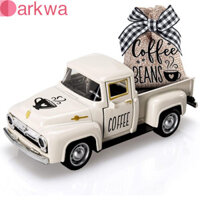 Darkwa Mini Cà Phê Xe Tải Mô Hình Đồ Chơi Thanh Phụ Kiện Trang Trí Nhà Bếp