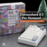 Darmoshark K3 Pro Trio-mode Mechanical Keyboard Numpad