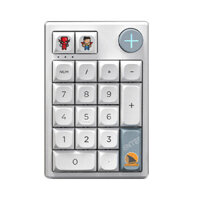 Darmoshark K3PRO 19 Keys Tri-mode Mechanical Numeric Keyboard Hot Swappable PBT Keycaps Huano Green Switch RGB Wireless/