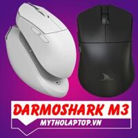 Darmoshark M3 Light-Speed Wireless Mouse Color Special Edition (White, Black)