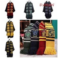 Daron Harry Khăn, Tua Rua Preppy Phong Cách Mùa Đông Khăn Cashmere, Khăn Len Ấm Áp Thêu Sọc Khăn Choàng Dài Sinh Viên
