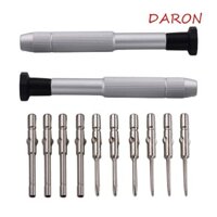Daron Kính Vít Bộ Trang Sức Bộ Dụng Cụ Sửa Chữa Kính Mắt Miếng Lót Mũi Kính Chống Nắng Hạt Có Nhíp Ống Kính Tua Vít Các Loại Bộ Đồng Hồ Đa Năng Vít Nhỏ Kính Vít