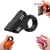 Daron Thanh trượt ngón tay quay, Đồ chơi Spinner cầm tay in 3D, Di động 7 màu ABS Nhỏ gọn Fidget Ring Đồ chơi Trẻ em Quà tặng