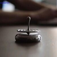 Daron1 Spinning Top, Đế quay bằng thép không gỉ Con quay tay thả nước, Bàn Fidget Đầu ngón tay Con quay hồi chuyển Kim loại Phim Totem Spiner Đồ chơi trẻ em Người lớn