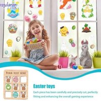 Daron1 Tic Tac Toe Board Game, 2 Người Chơi Đồ Chơi Trò Chơi Bảng Cha Mẹ-Con, Xếp Hình Giáo Dục Tương Tác Montessori XO Cờ Vua Ban Đồ Chơi Trẻ Em / Trẻ Em