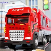 Daron1 Xe Vận Chuyển Quán Tính, Xe Kỹ Thuật Kéo Lưng Xe Đẩy Điện Quỹ Đạo, Lưu Trữ Ô Tô Vận Chuyển Xe Tải Âm Thanh Và Ánh Sáng Double Decker Trailer Đồ Chơi Trẻ Em Quà Tặng