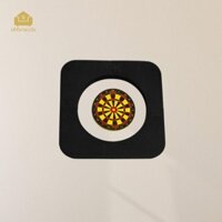 Dart Board Surround Dartboard Phụ kiện 17,7 inch Vòng bảo vệ có thể tháo rời Mặt sau Tấm lót tường Tấm bảo vệ tường Bảo vệ