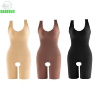 Dasbsug Nữ Định Hình Cơ Thể Bụng Co Giãn Áo liền quần Vải Sau Sinh Eo