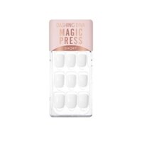 Dashing Diva Magic Press Milk Đầu móng tay vuông ngắn x2pack