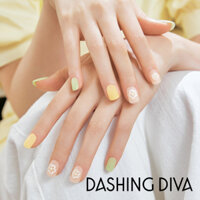 Dashing Diva Press-On Nail Tip / Móng tay giả / Móng tay nhân tạo Mybloom (Tròn thường)