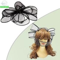 Dassbsug Ruy Băng Kẹp Tóc Hoa Lớn Kẹp Tóc Quá Khổ Mũ Cho Bé Gái Tinh Tế Phụ Kiện Tóc 1920 Barrettes
