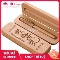 Đặt bút kí gỗ tre khắc được mọi nội dung theo yêu cầu, Bán bút gỗ tre cao cấp loại 1 tại Hà Nội, mua bút kí cao cấp