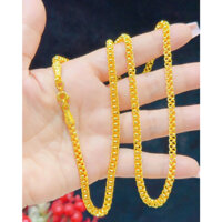 Dât chuyền nam kiểu lặc chạm mạ 24.k cao cấp L02