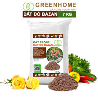 Đất đỏ bazan Tropical, bao 20 lít, 13-14kg, trồng hoa hồng, kiểng lá, rau sạch, cây ăn trái Greenhome - 7KG ĐẤT ĐỎ BAZAN