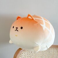 (Đặt hàng 7-15 ngày)Bibig Mềm Và Dễ Thương   Bánh Mì Dứa Shiba Inu Búp Bê  Gối Ôm Trái Tim Thiếu Nữ Quà