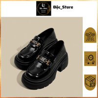 (Đặt lùi 1 size) Giày oxford đốc thời trang nữ chất da mịn đế 5 cm CD