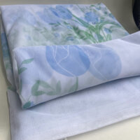 Đặt may mùng nôi cho bé, mùng chống muỗi cho cũi, có cửa, nhiều mẫu vải mùng