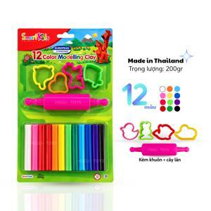 Đất nặn Smartkids SK-BL12M5R