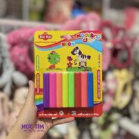 Đất nặn Star Kids gồm 100 gram đất 8 màu neon đủ màu sắc