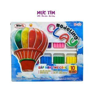 Đất Nặn WinQ D-10 (10 Màu)