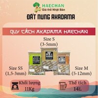 Đất nung AKADAMA 14L (11kg), nhập khẩu chính ngạch Nhật Bản, trồng bonsai, sen đá, thủy sinh