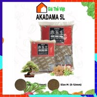 Đất nung AKADAMA Nhật Bản 5L (~4kg) giá thể trồng bonsai, sen đá, phân nền thủy sinh