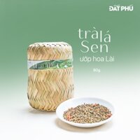 [Đất Phú Farm] THANH - Trà lá sen ướp hoa lài Phu yen Lotus Leaf and B'lao Jasmine flower Thanh nhiệt - Mát lành - Thơm