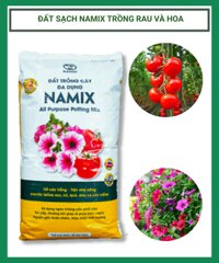 Đất sạch Namix trồng rau và hoa