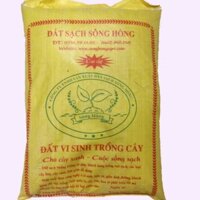 Đất sạch Sông Hồng, Đất phù sa (10 kg), Đất màu trồng rau, trồng cây hoa