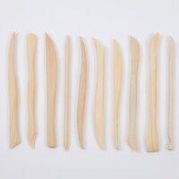 Đất Sét Nhựa Dụng Cụ 10 Miếng Fine Limb Đất Sét Nhựa Dao Gốm Mềm Thủ Công Dụng Cụ Sửa Chữa Bộ Tự Làm Siêu Nhẹ Đất Sét Dao