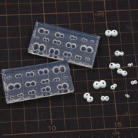 Đất Sét thu nhỏ mắt diy mắt hạt trang trí mắt búp bê Khuôn Silicone khuôn mắt Halloween Khuôn Silicone