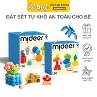 Đất sét tự khô Mideer Airy Fun Clay - Đất nặn không dính tay an toàn cho bé (mẫu mới 2024)