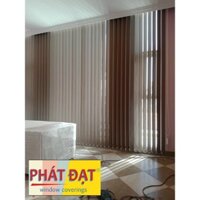 (Đặt theo kích thước) Màn sáo lá dọc, rèm sáo lá vải trơn, lá 90mm, đặt hàng theo yêu cầu